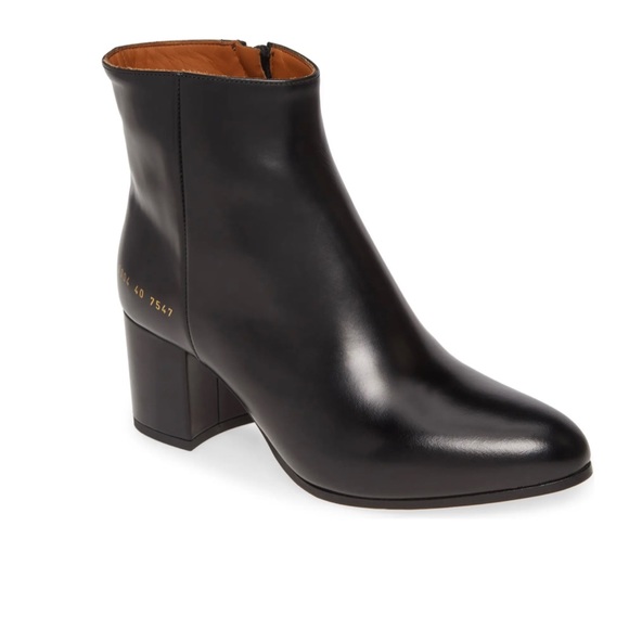 Common Projects Block Heel City Bootie (size 40) - Picture 1 of 12